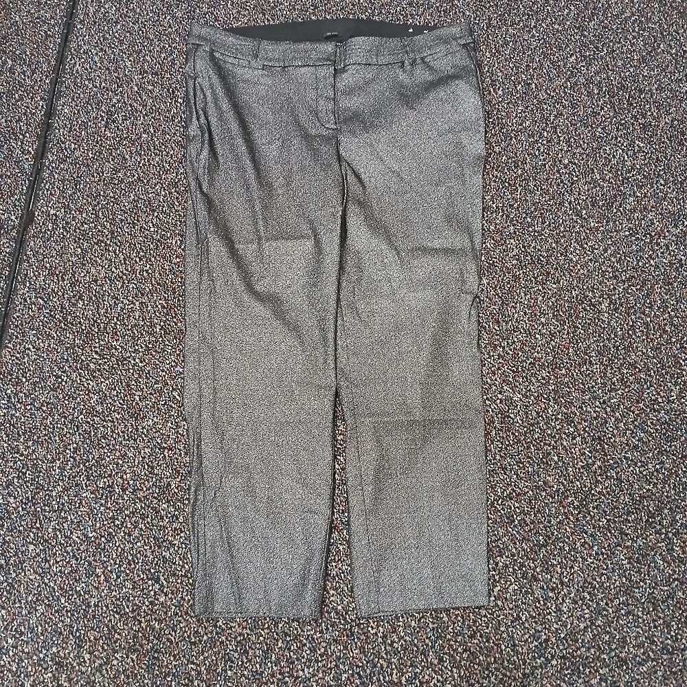 NWOT Lane Bryant Black Sparkle The Allie Skinny Ankle Pant size 20